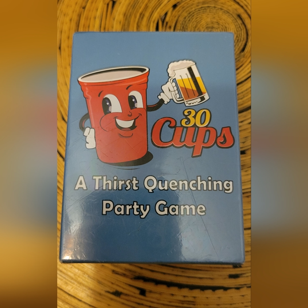 * 30 cups drinking party game new and sealed